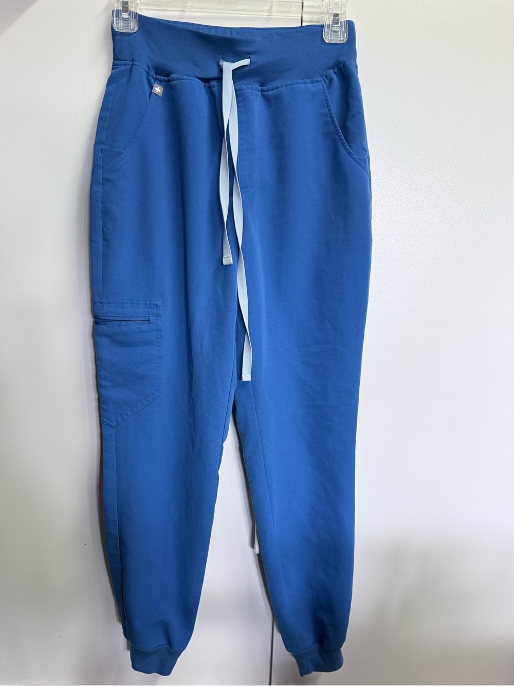 Figs XS Royal Blue Jogger Scrub Pants